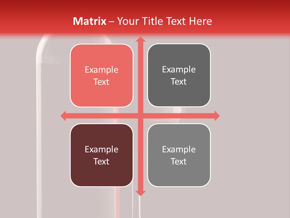 Liquid Transparent Glass PowerPoint Template