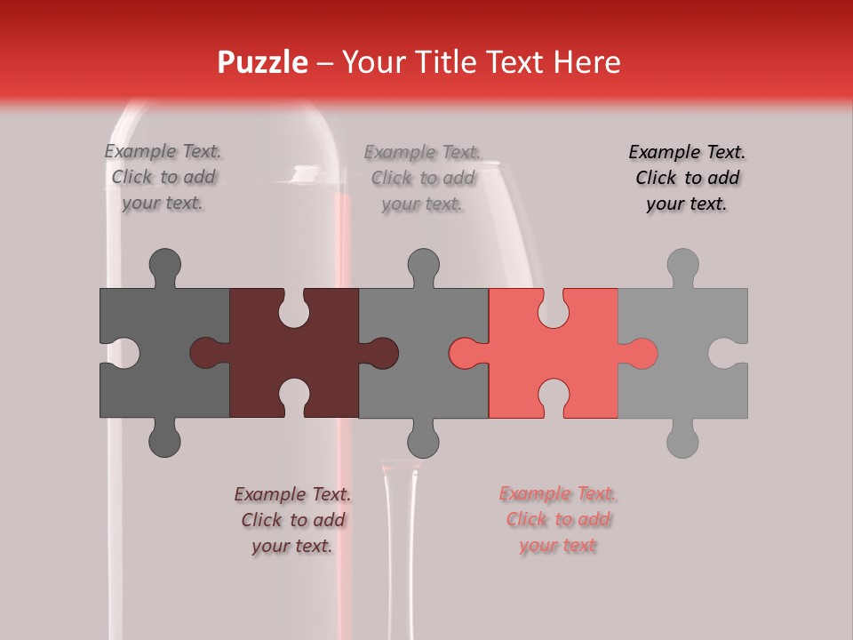 Liquid Transparent Glass PowerPoint Template