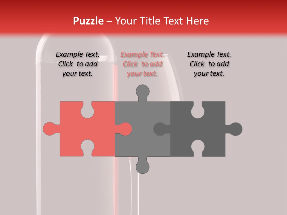 Liquid Transparent Glass PowerPoint Template