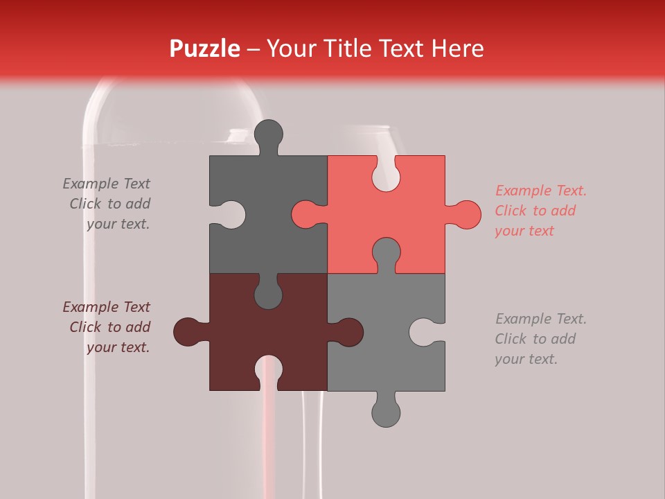 Liquid Transparent Glass PowerPoint Template