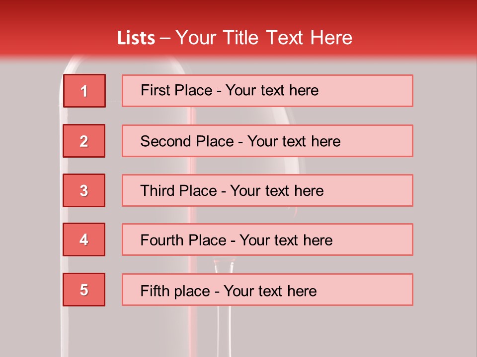 Liquid Transparent Glass PowerPoint Template