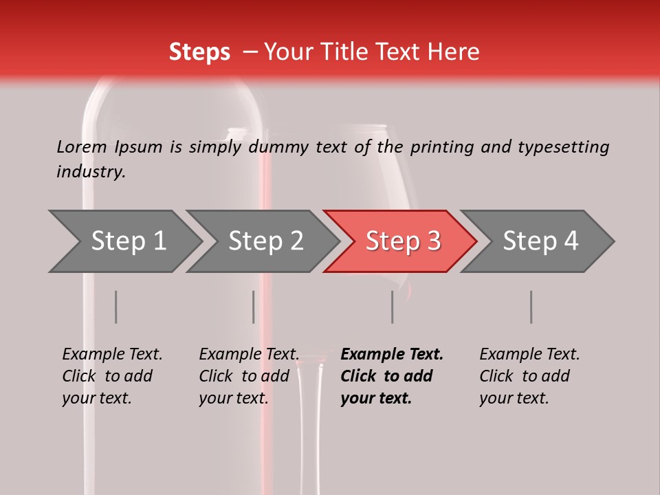 Liquid Transparent Glass PowerPoint Template