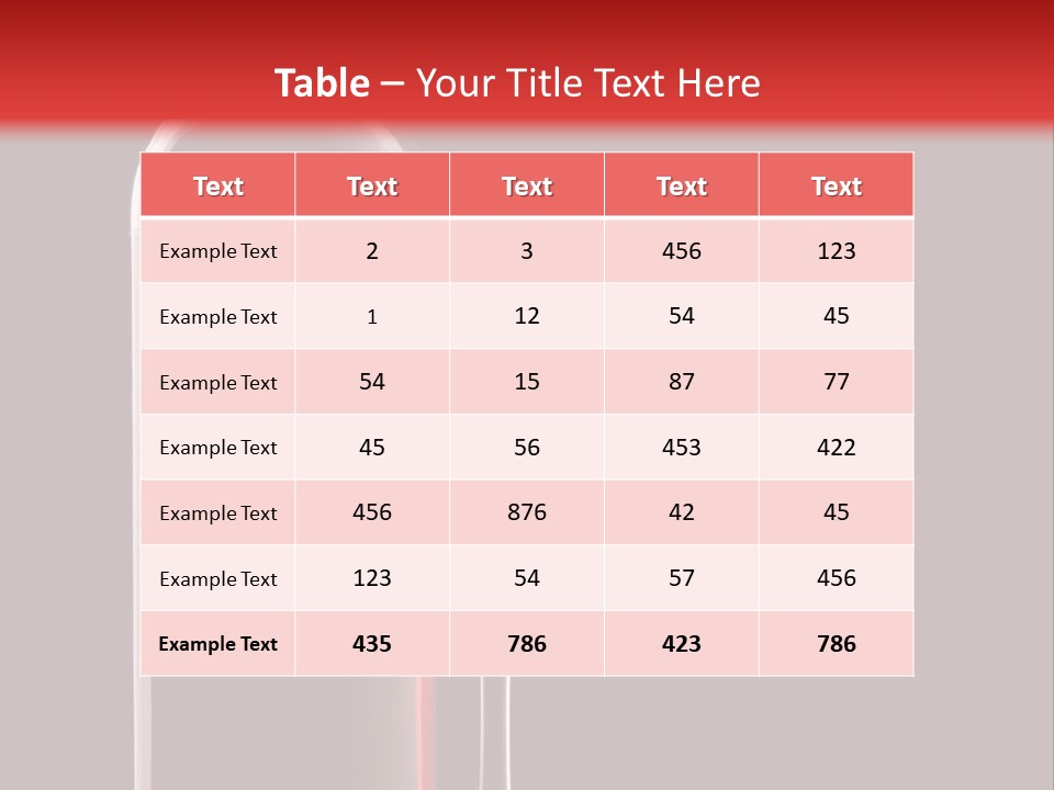 Liquid Transparent Glass PowerPoint Template