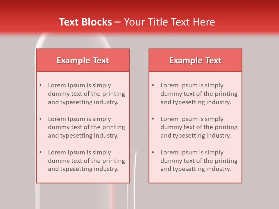 Liquid Transparent Glass PowerPoint Template
