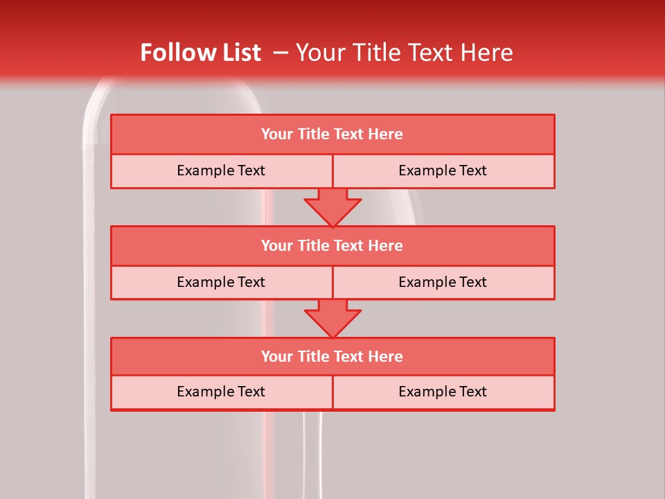 Liquid Transparent Glass PowerPoint Template