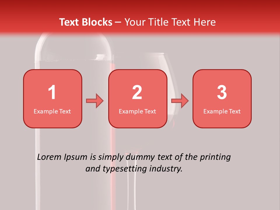Liquid Transparent Glass PowerPoint Template