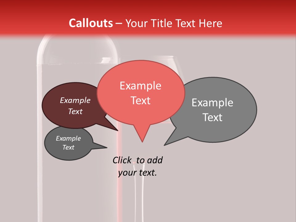 Liquid Transparent Glass PowerPoint Template