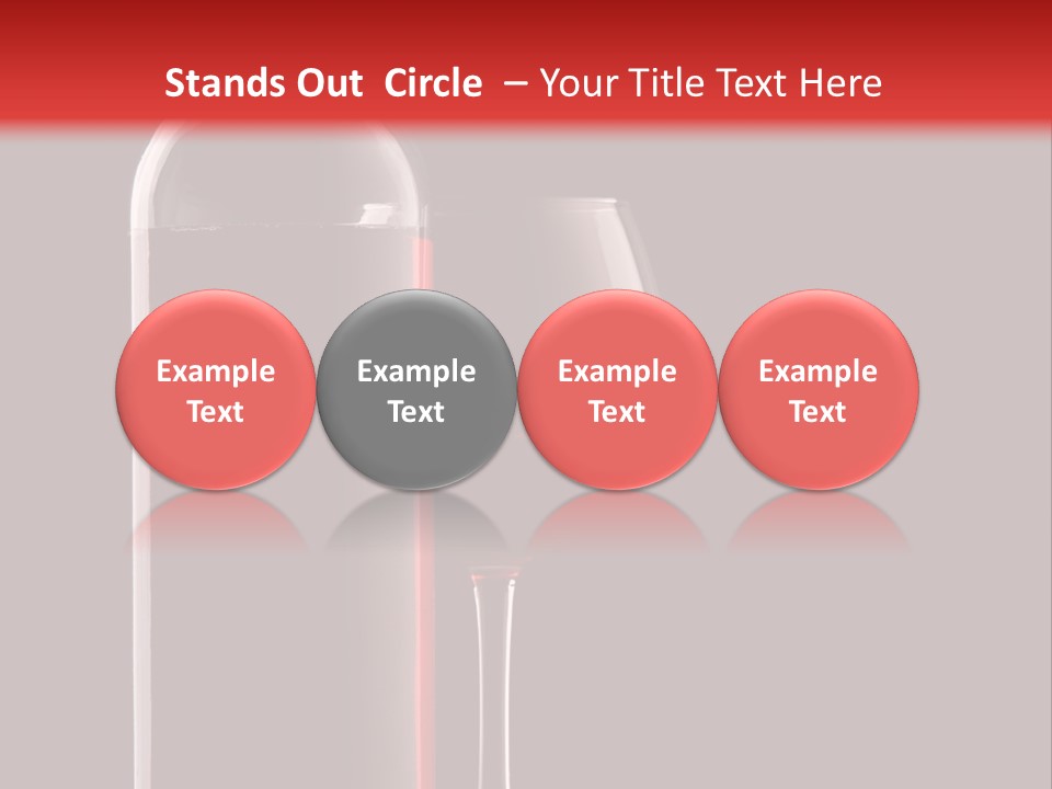 Liquid Transparent Glass PowerPoint Template