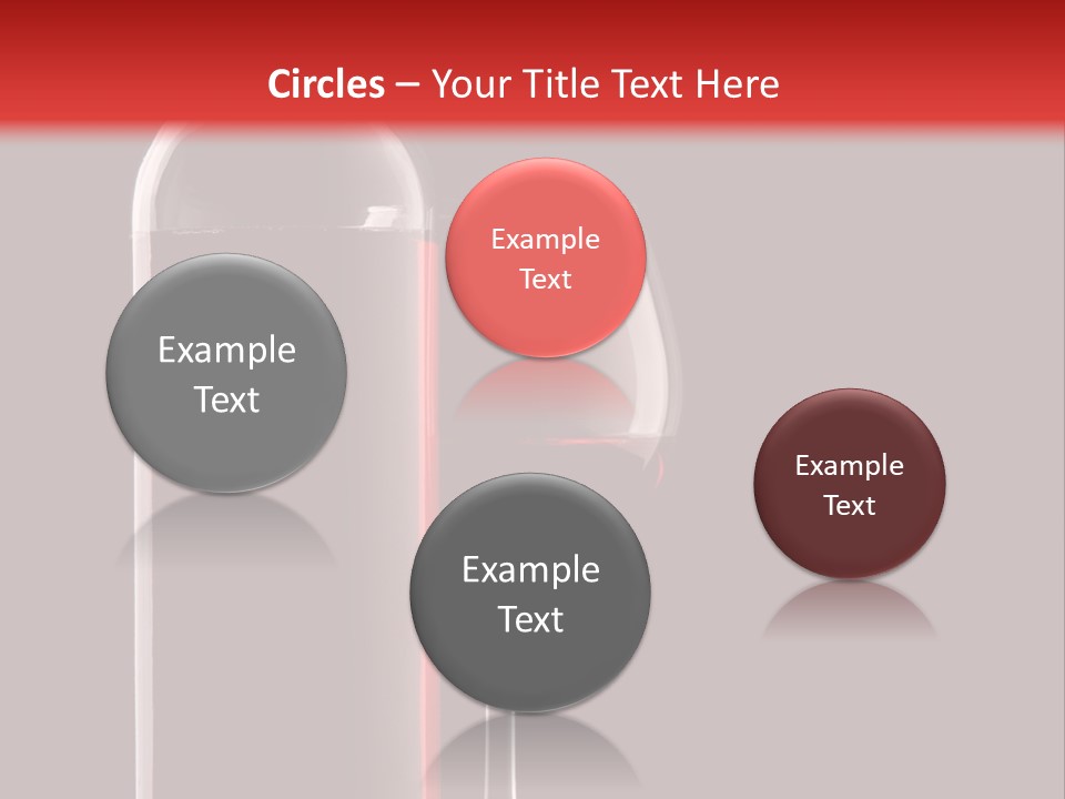 Liquid Transparent Glass PowerPoint Template