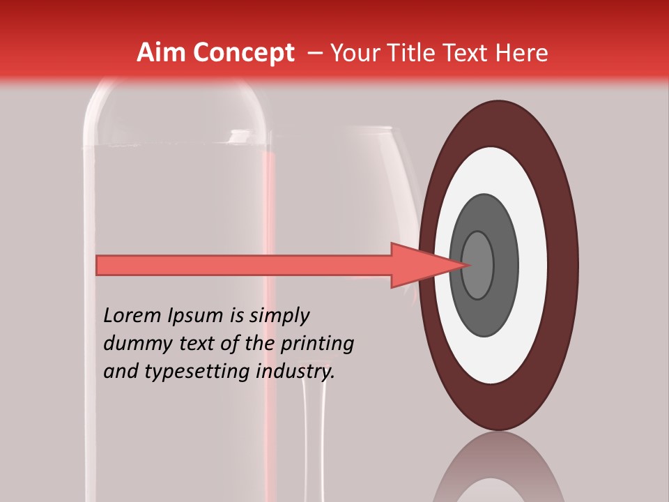 Liquid Transparent Glass PowerPoint Template