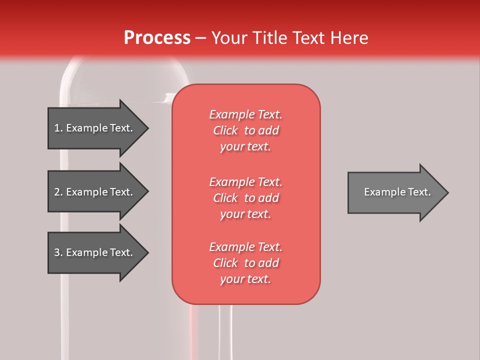Liquid Transparent Glass PowerPoint Template