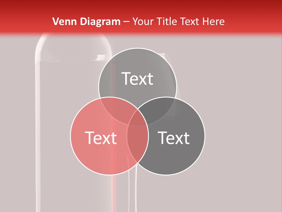 Liquid Transparent Glass PowerPoint Template