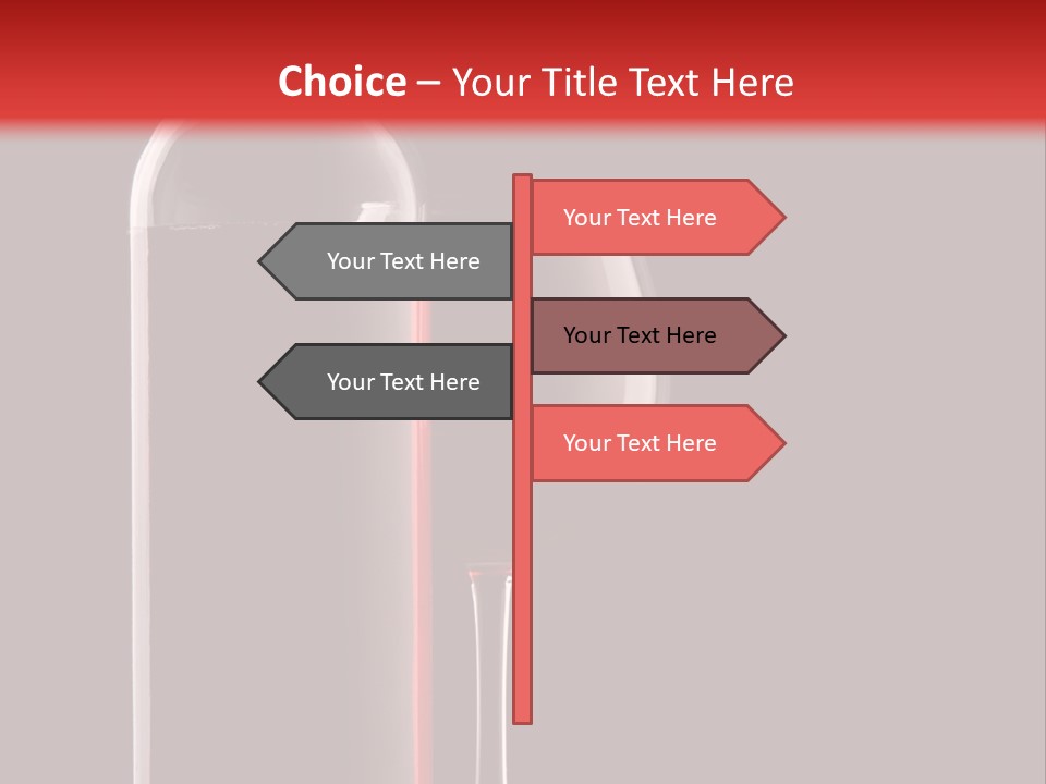 Liquid Transparent Glass PowerPoint Template