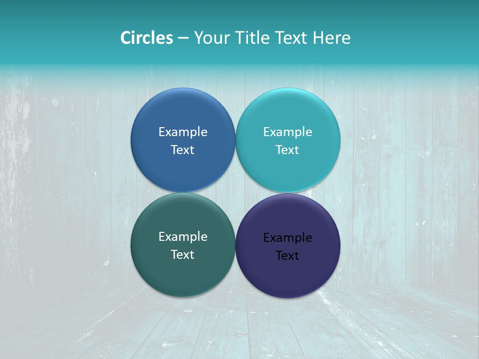 Hardwood Grunge Rusty PowerPoint Template