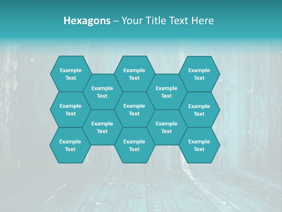 Hardwood Grunge Rusty PowerPoint Template