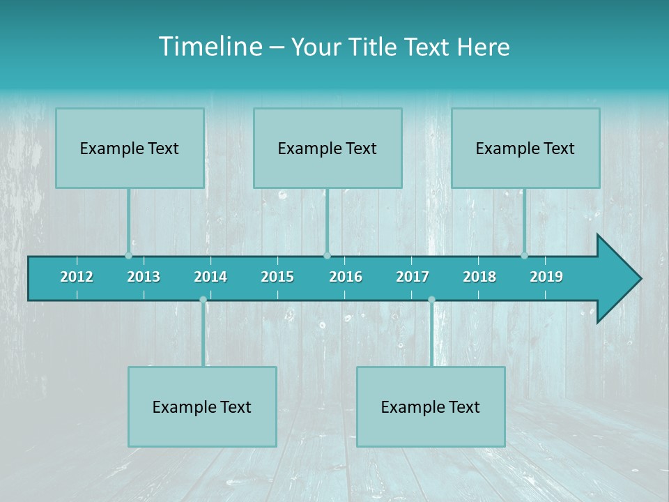 Hardwood Grunge Rusty PowerPoint Template