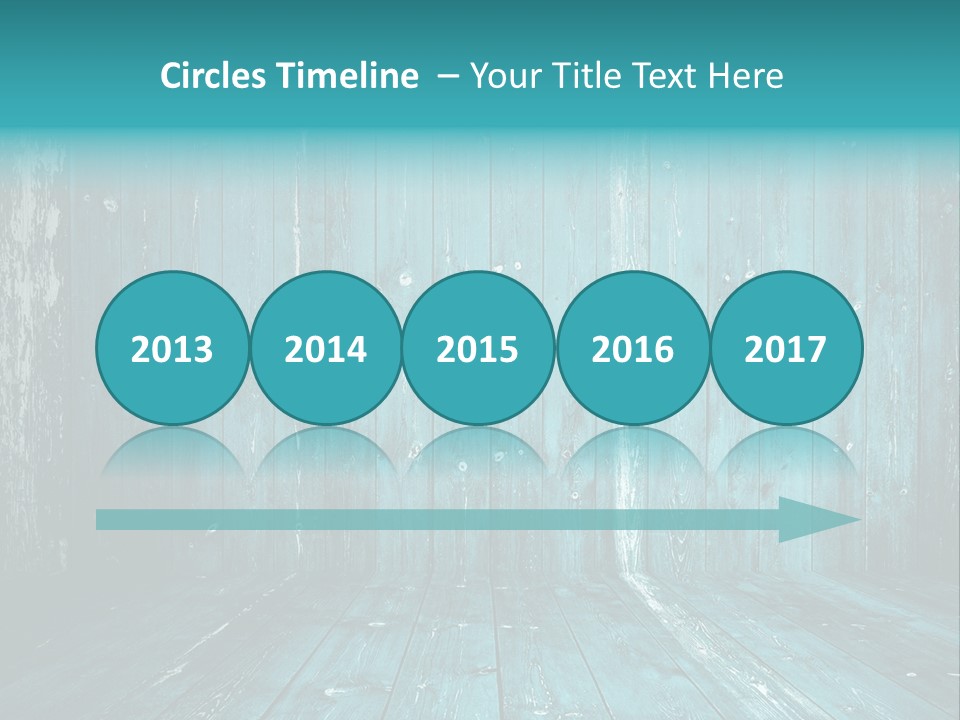 Hardwood Grunge Rusty PowerPoint Template