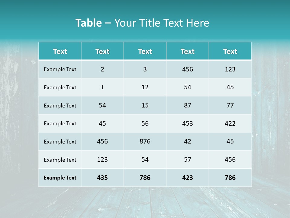 Hardwood Grunge Rusty PowerPoint Template
