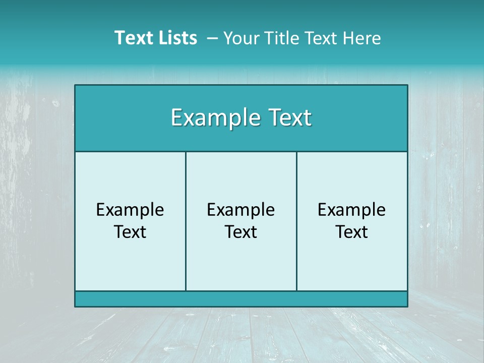 Hardwood Grunge Rusty PowerPoint Template