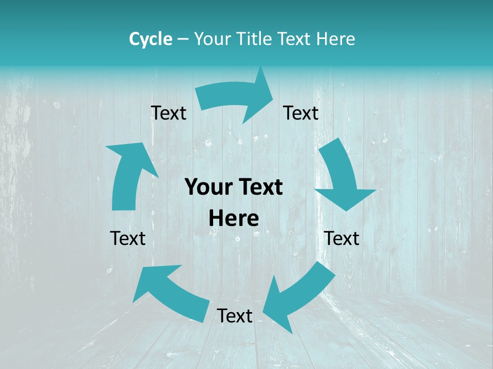 Hardwood Grunge Rusty PowerPoint Template