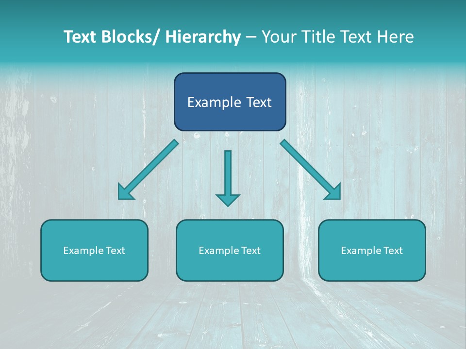 Hardwood Grunge Rusty PowerPoint Template