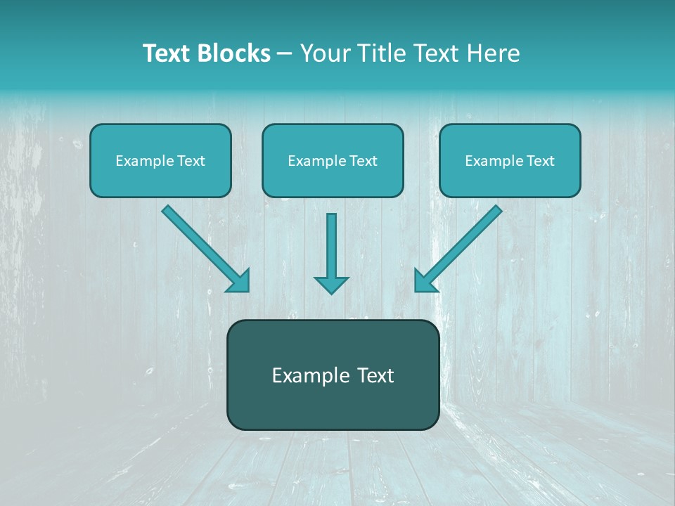 Hardwood Grunge Rusty PowerPoint Template
