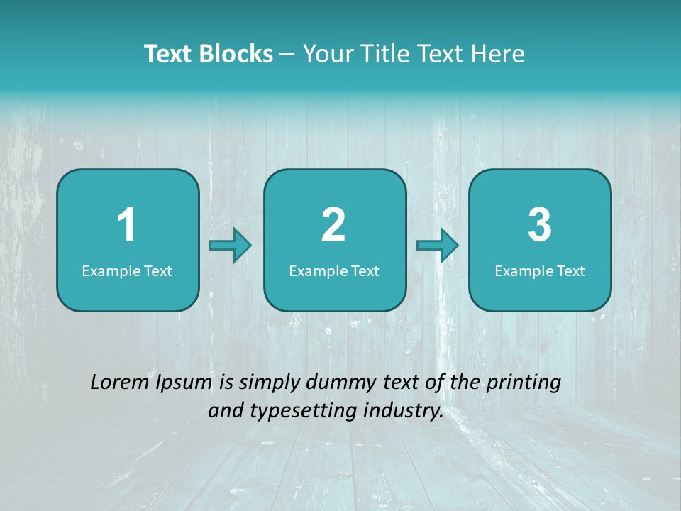 Hardwood Grunge Rusty PowerPoint Template