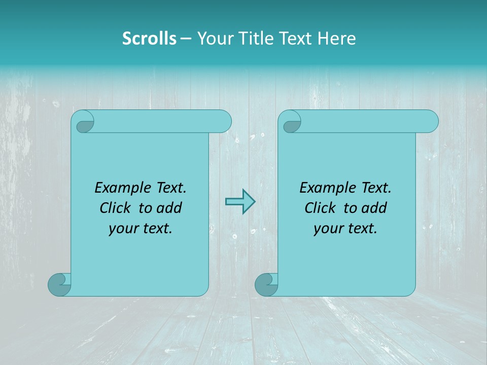 Hardwood Grunge Rusty PowerPoint Template