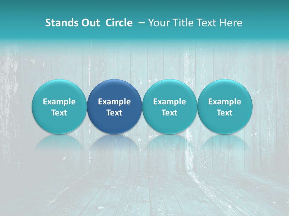 Hardwood Grunge Rusty PowerPoint Template