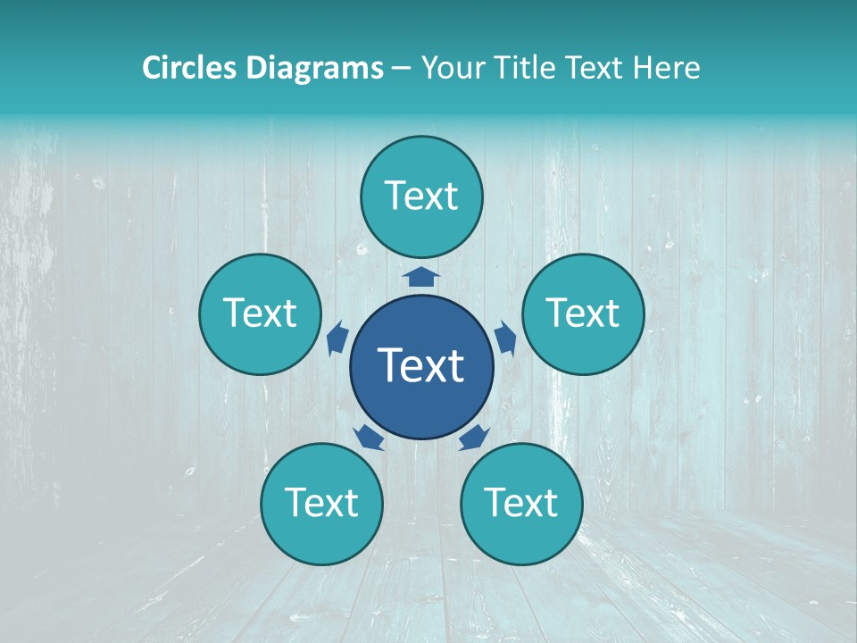 Hardwood Grunge Rusty PowerPoint Template