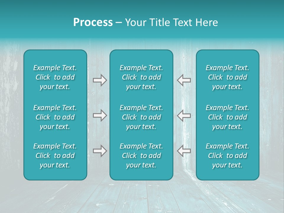 Hardwood Grunge Rusty PowerPoint Template