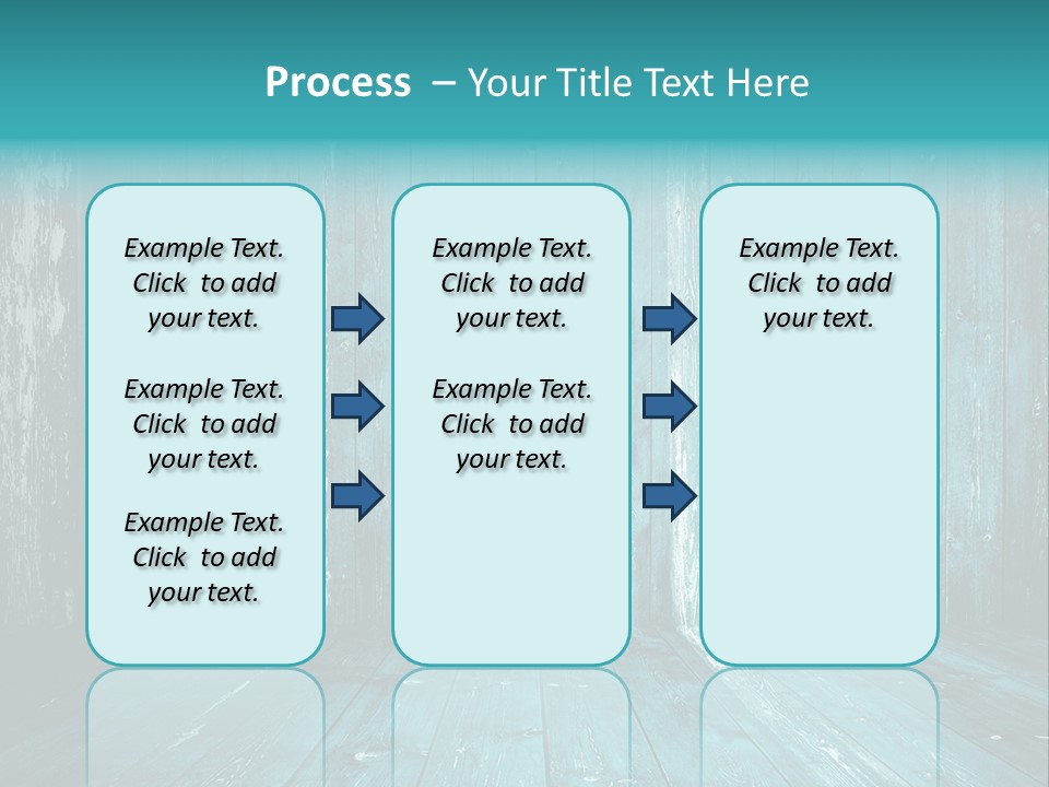 Hardwood Grunge Rusty PowerPoint Template