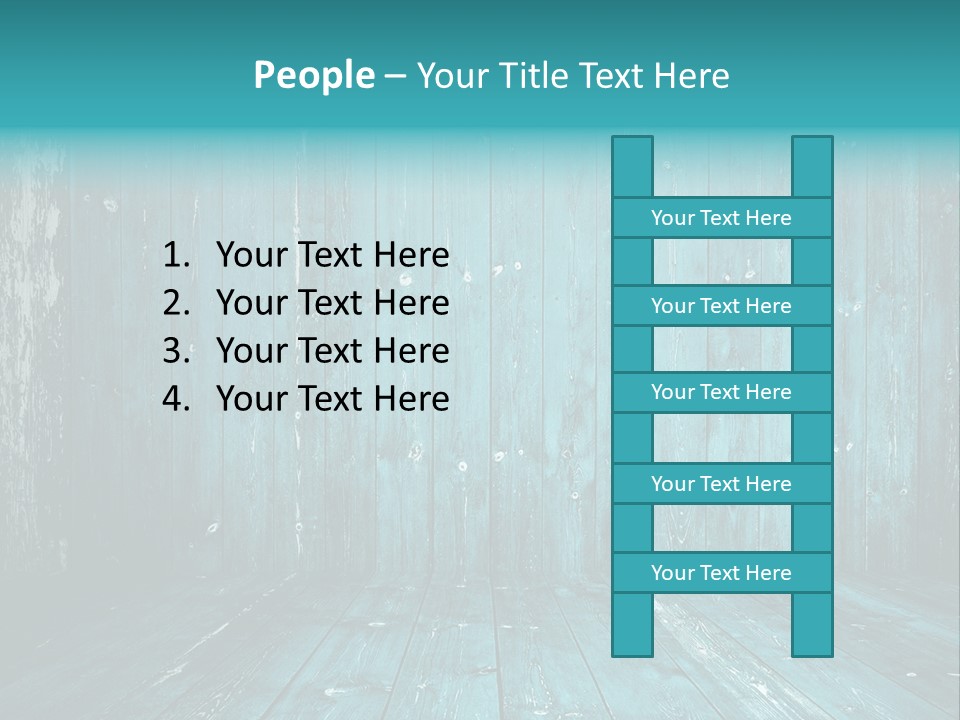 Hardwood Grunge Rusty PowerPoint Template