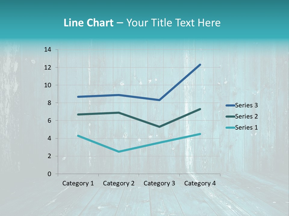 Hardwood Grunge Rusty PowerPoint Template