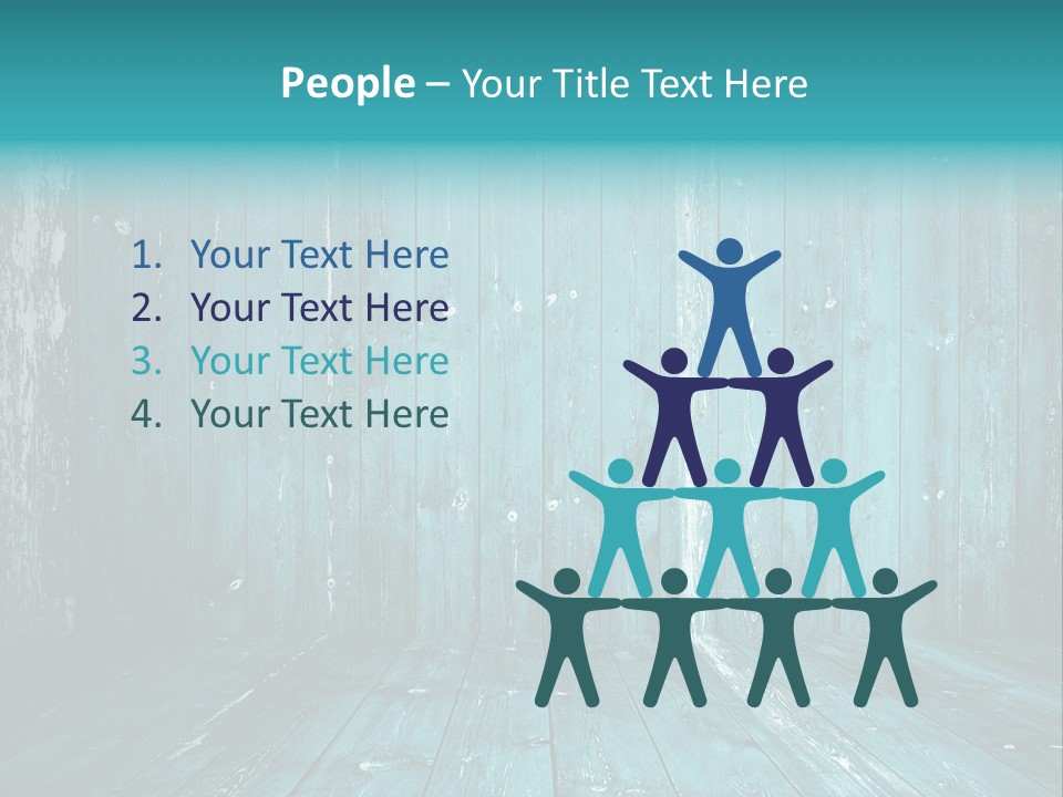 Hardwood Grunge Rusty PowerPoint Template