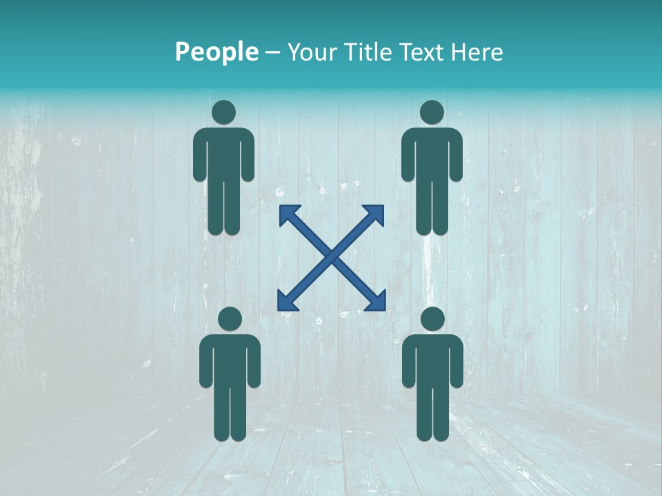 Hardwood Grunge Rusty PowerPoint Template