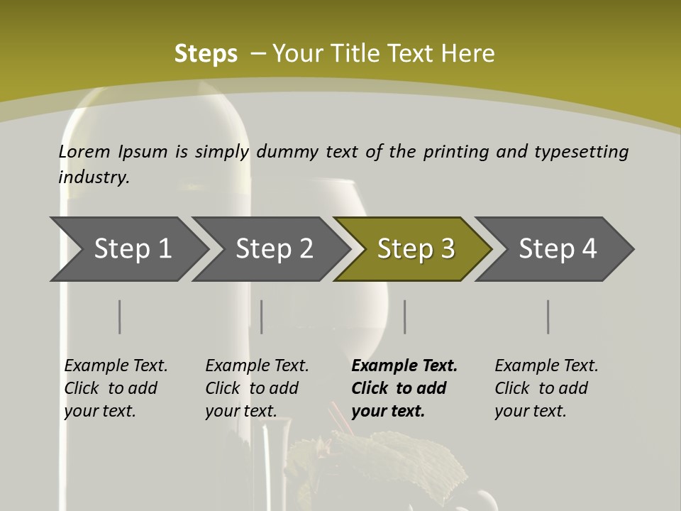 Expensive Life Dining PowerPoint Template
