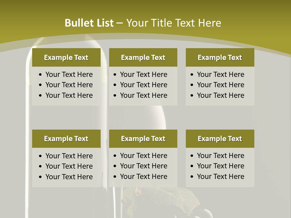 Expensive Life Dining PowerPoint Template