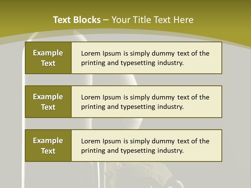 Expensive Life Dining PowerPoint Template