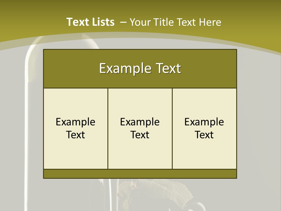 Expensive Life Dining PowerPoint Template