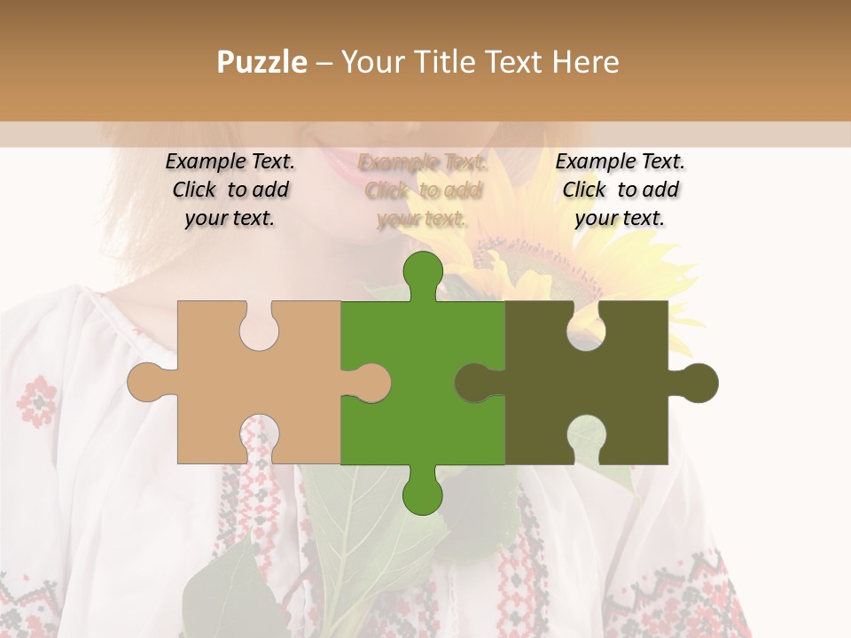 Studio Wear Costume PowerPoint Template