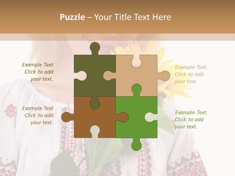 Studio Wear Costume PowerPoint Template