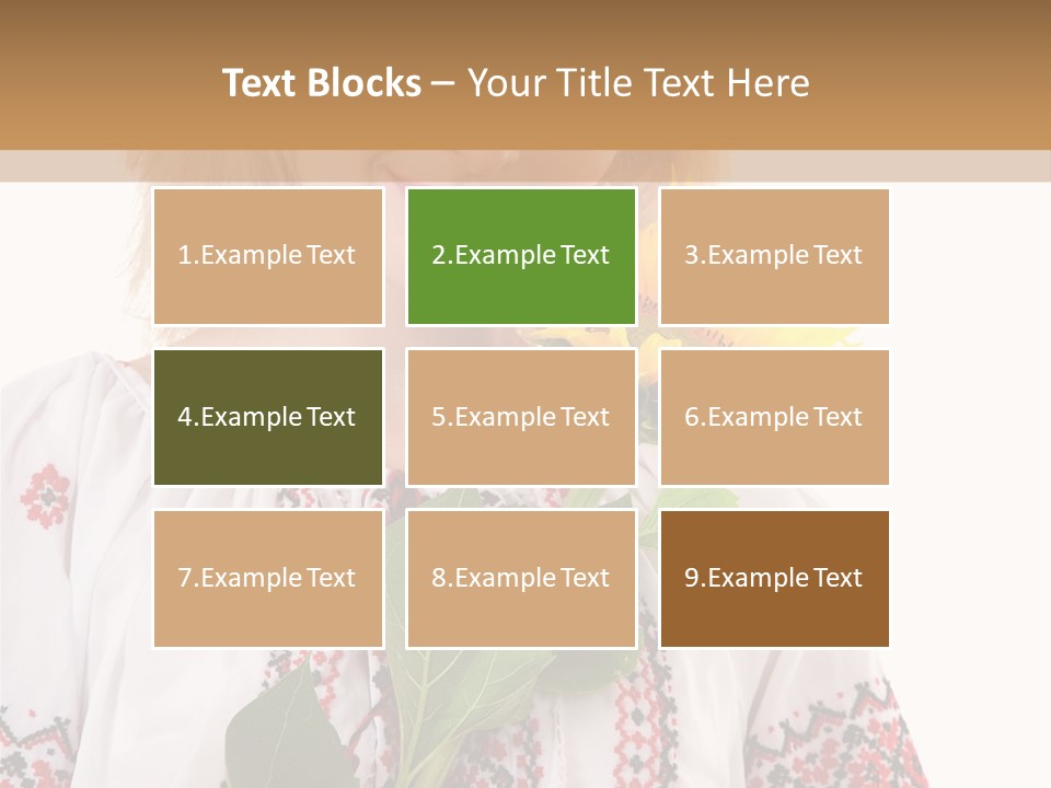 Studio Wear Costume PowerPoint Template