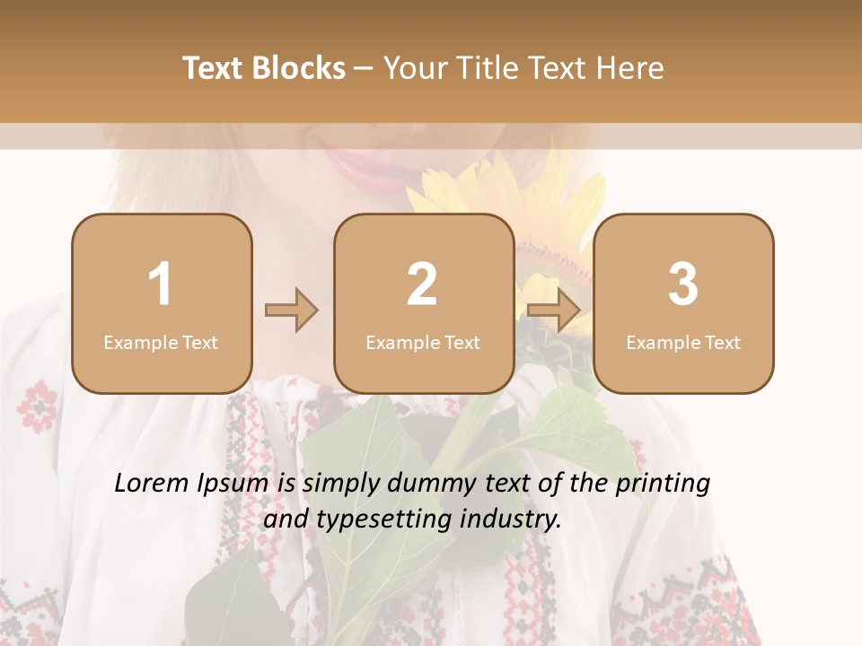 Studio Wear Costume PowerPoint Template