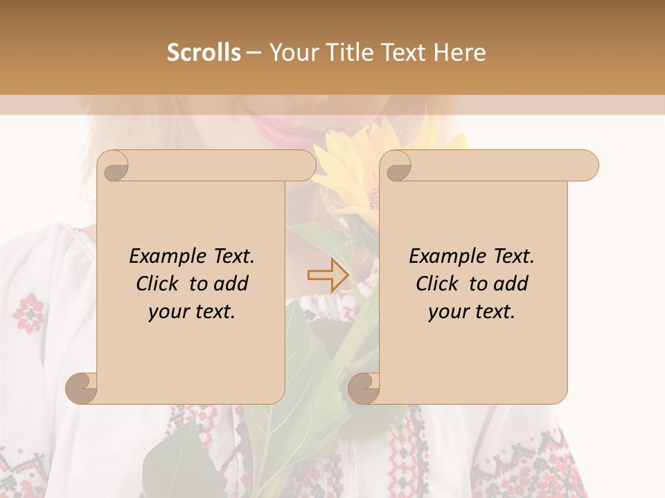 Studio Wear Costume PowerPoint Template