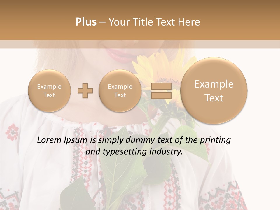 Studio Wear Costume PowerPoint Template