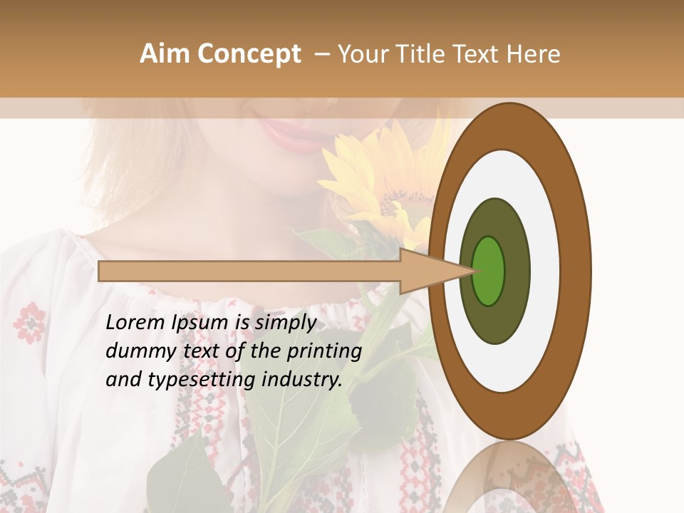 Studio Wear Costume PowerPoint Template