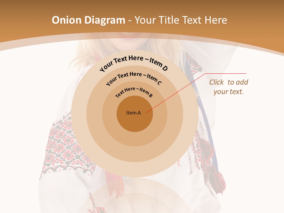 Female Europe Elegant PowerPoint Template