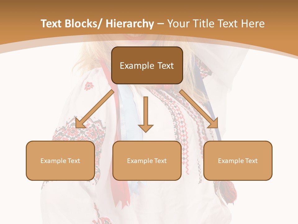 Female Europe Elegant PowerPoint Template