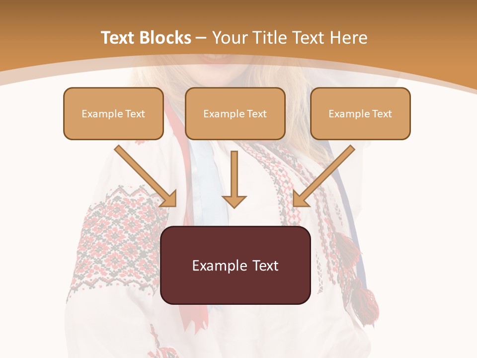 Female Europe Elegant PowerPoint Template